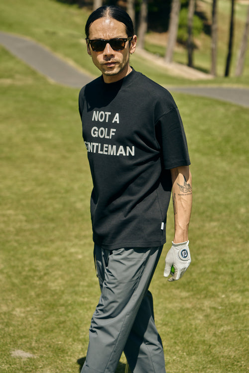 #GENTLEMAN HALF MOCK NECK TEE
