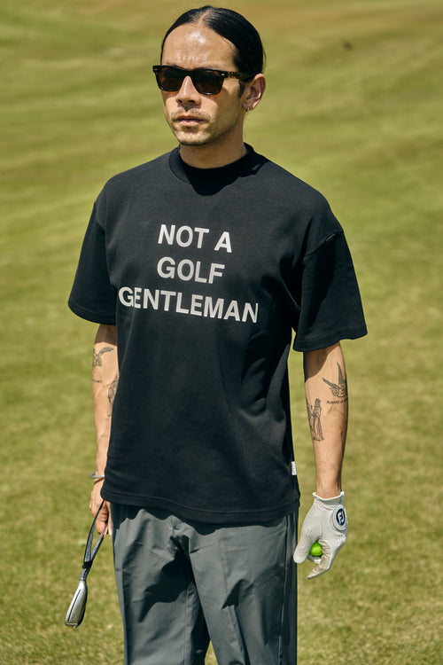 #GENTLEMAN HALF MOCK NECK TEE