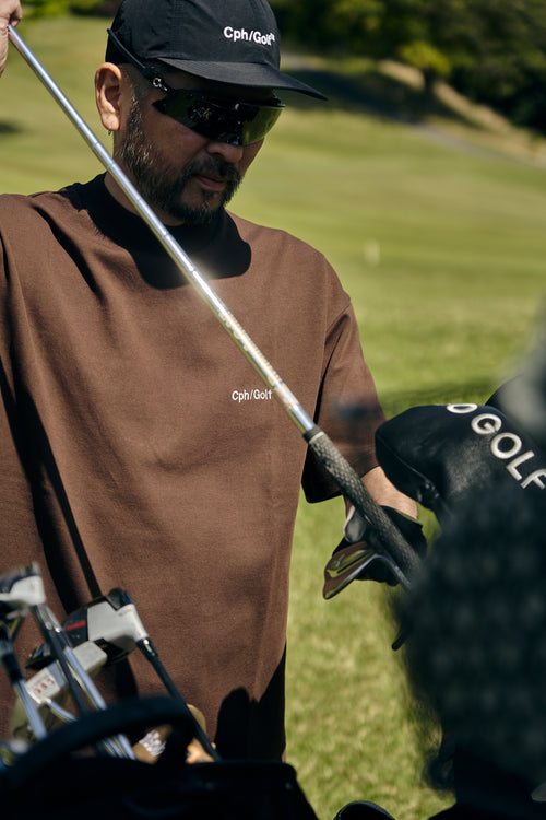 #Cph/Golf™ LOGO HALF MOCK NECK TEE