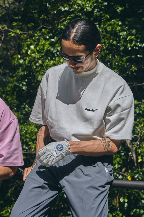 #Cph/Golf™ LOGO HALF MOCK NECK TEE