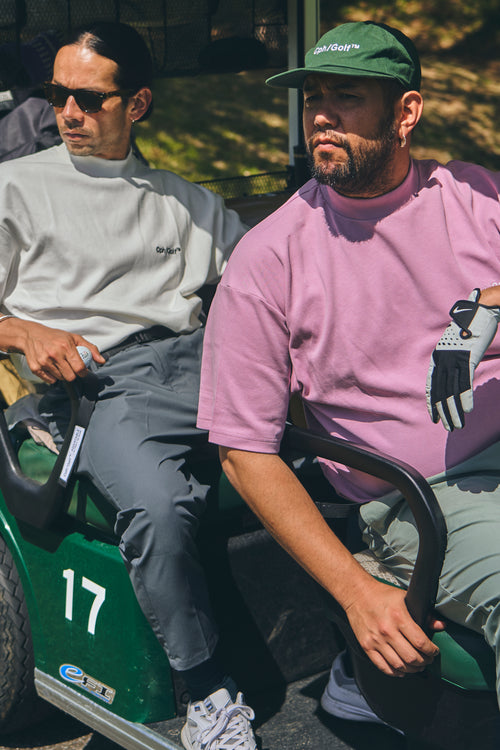 #Cph/Golf™ LOGO HALF MOCK NECK TEE