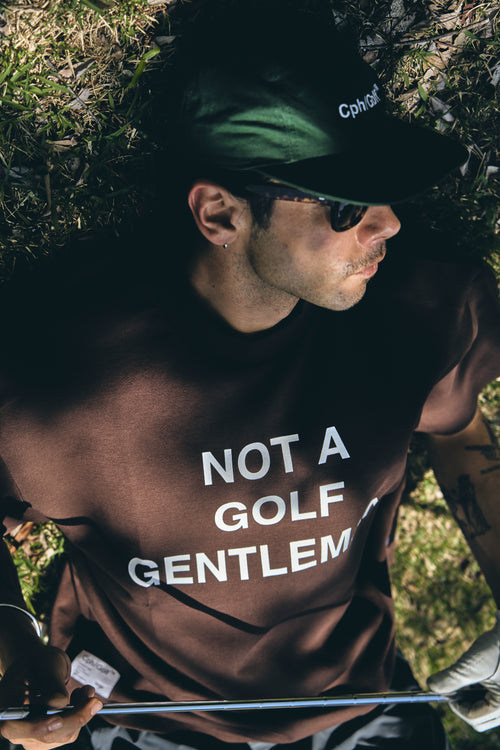 #GENTLEMAN HALF MOCK NECK TEE