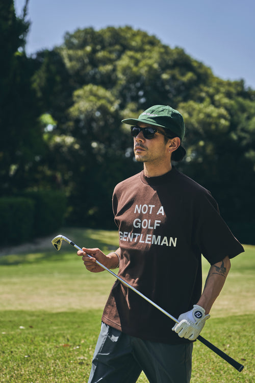 #GENTLEMAN HALF MOCK NECK TEE