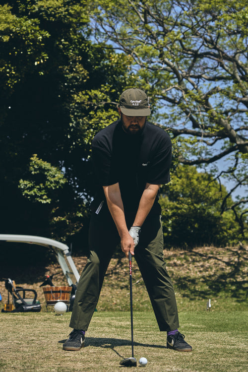 #Cph/Golf™ LOGO HALF MOCK NECK TEE