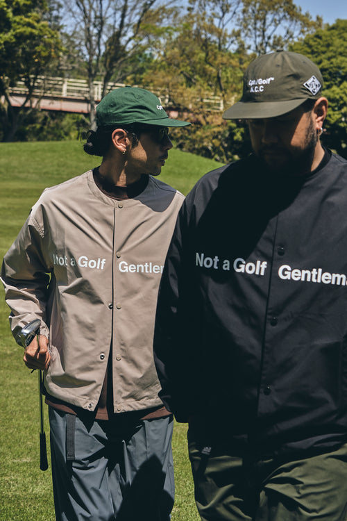 #Cph/Golf™ LOGO NO COLLAR JACKET