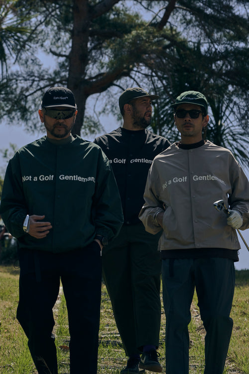 #Cph/Golf™ LOGO NO COLLAR JACKET