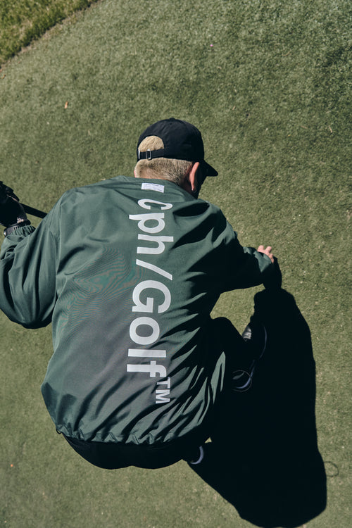 #Cph/Golf™ LOGO NO COLLAR JACKET