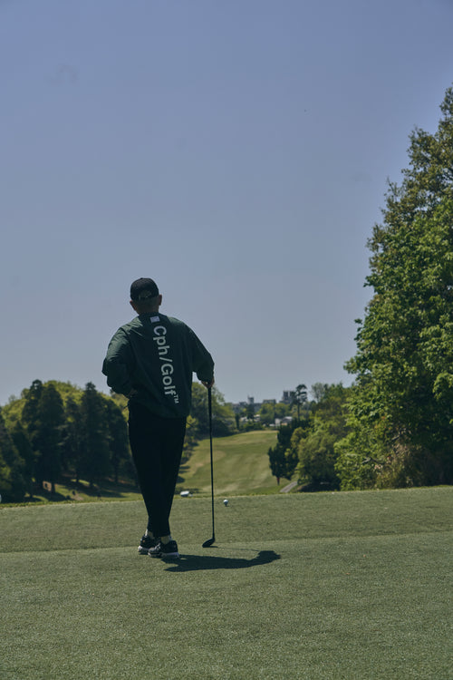 #Cph/Golf™ LOGO NO COLLAR JACKET
