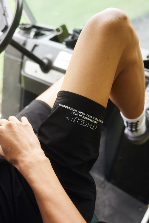 #BREATHABLE WAFFLE SHORTS