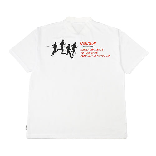 #RUNNING CLUB HENRY MESH POLO