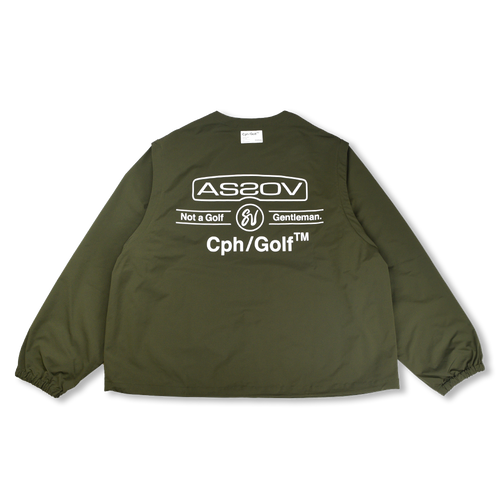 AS2OV×Cph/Golf #DETACHABLE VEST NO COLLAR JACKET