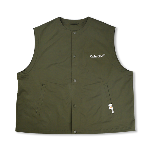 AS2OV×Cph/Golf #DETACHABLE VEST NO COLLAR JACKET