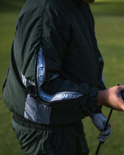 #NAGG HOOD IN NYLON JACKET GREEN