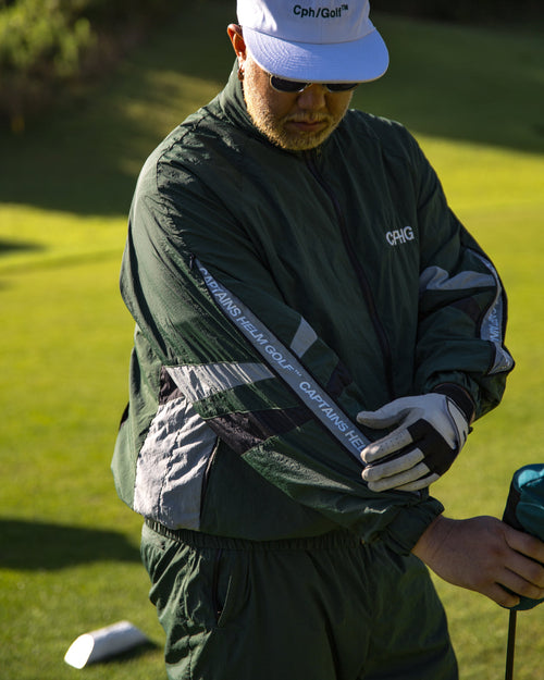 #NAGG HOOD IN NYLON JACKET GREEN