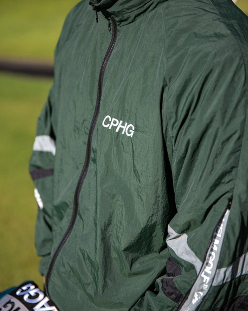 #NAGG HOOD IN NYLON JACKET GREEN