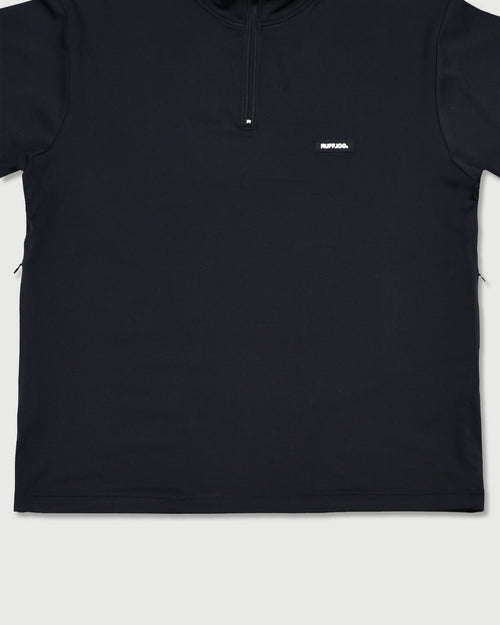 HALF ZIP MOCK NECK SHIRTS