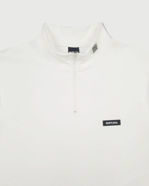 HALF ZIP MOCK NECK SHIRTS