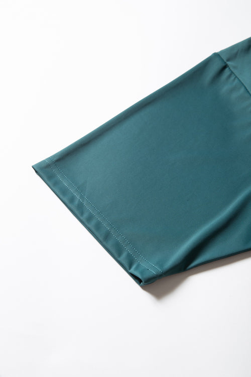 CROSS LINE LOGO S/S MOCK