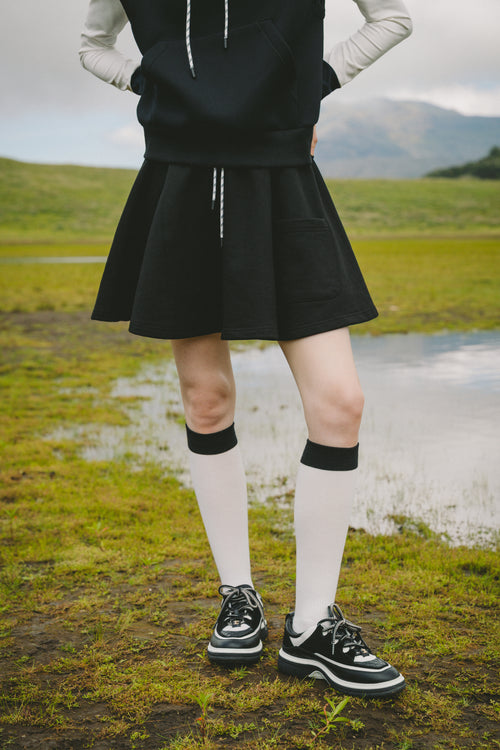 Sweat Flare Skirt