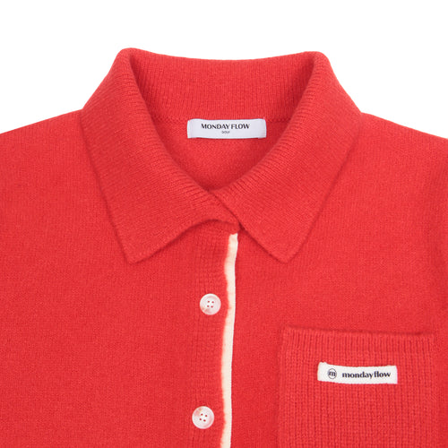 BUTTON-UP KNIT CARDIGAN