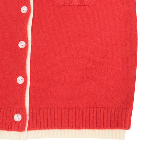 BUTTON-UP KNIT CARDIGAN