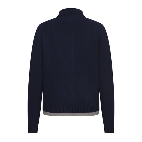 BUTTON-UP KNIT CARDIGAN