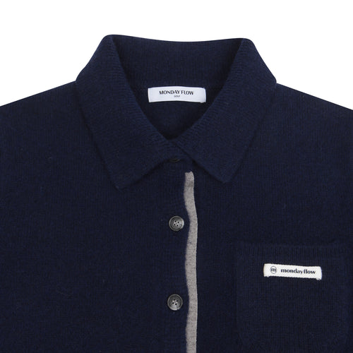 BUTTON-UP KNIT CARDIGAN