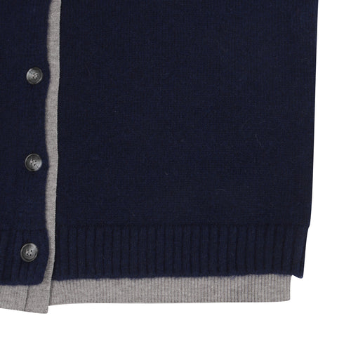 BUTTON-UP KNIT CARDIGAN