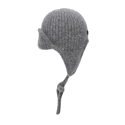 Soft earflap beanie