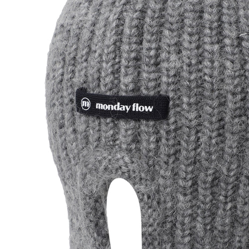 Soft earflap beanie