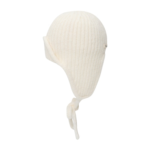 Soft earflap beanie
