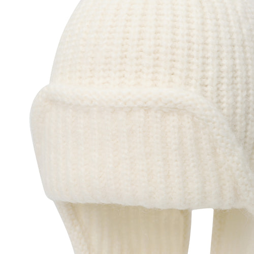 Soft earflap beanie