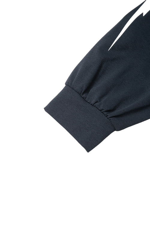 TNRCN MOCK NECK LONG SLEEVE BLACK