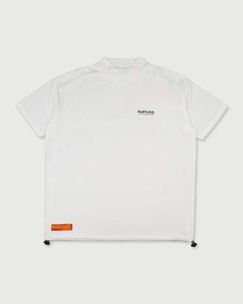 CIRCLE OF FORCE MOCK NECK TEE