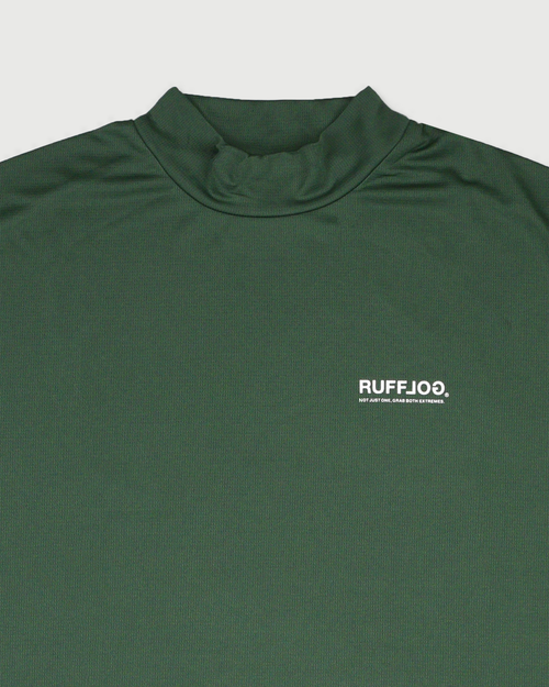 CIRCLE OF FORCE MOCK NECK TEE