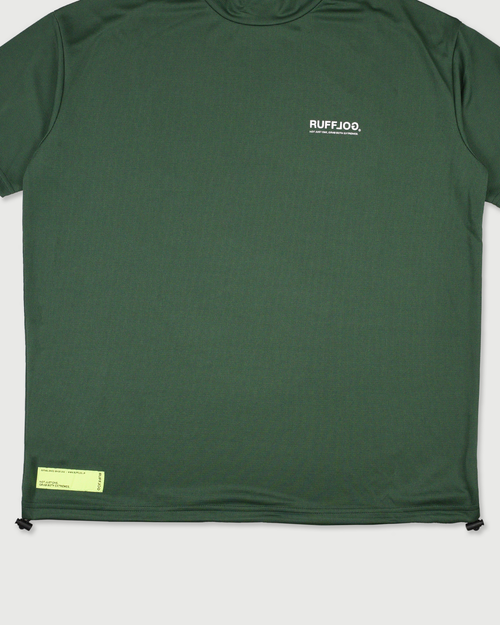 CIRCLE OF FORCE MOCK NECK TEE