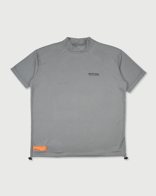 CIRCLE OF FORCE MOCK NECK TEE