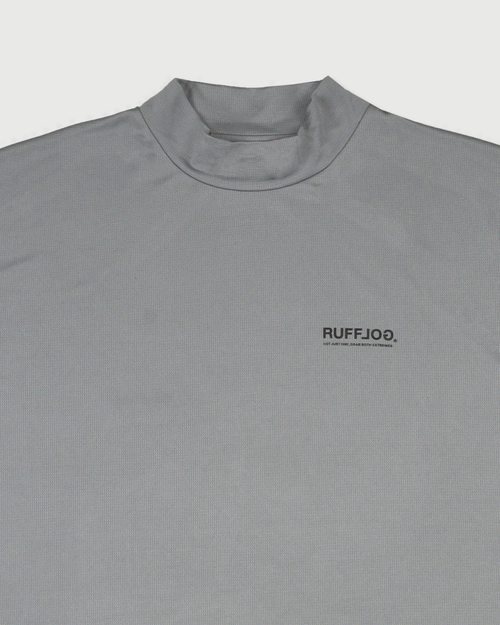 CIRCLE OF FORCE MOCK NECK TEE