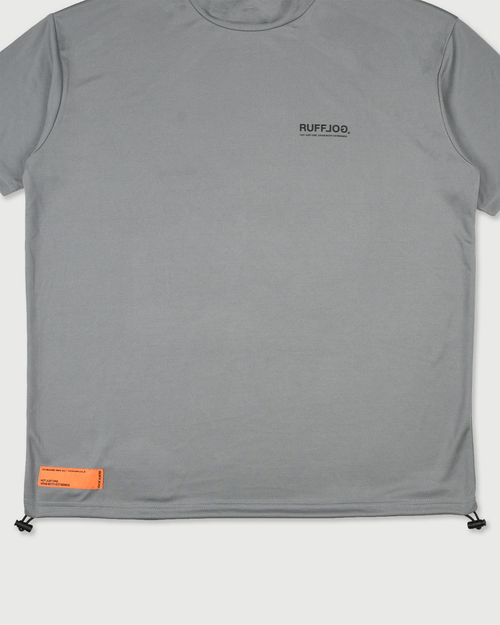 CIRCLE OF FORCE MOCK NECK TEE