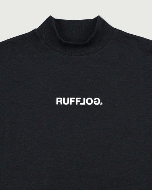 RG LOGO L/S MOCK NECK