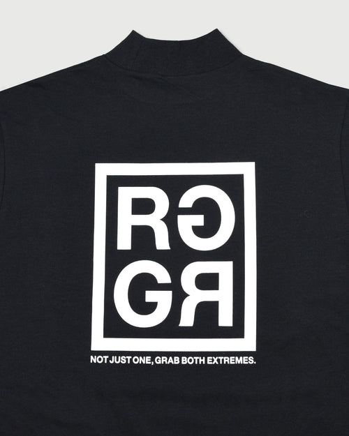 RG LOGO L/S MOCK NECK