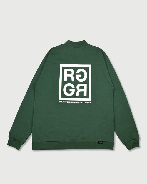 RG LOGO L/S MOCK NECK