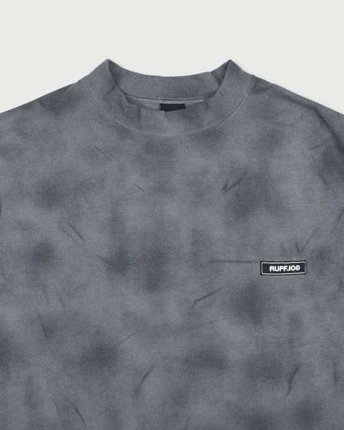 VINTAGE FADE ARCH LOGO MOCK NECK SHIRTS