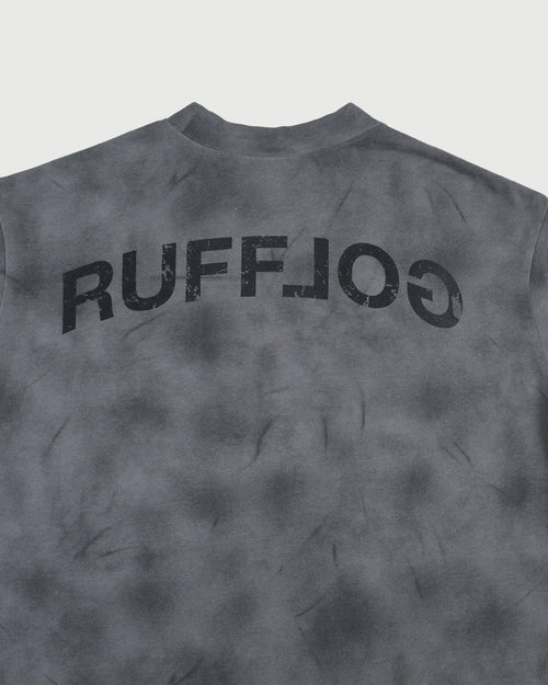 VINTAGE FADE ARCH LOGO MOCK NECK SHIRTS