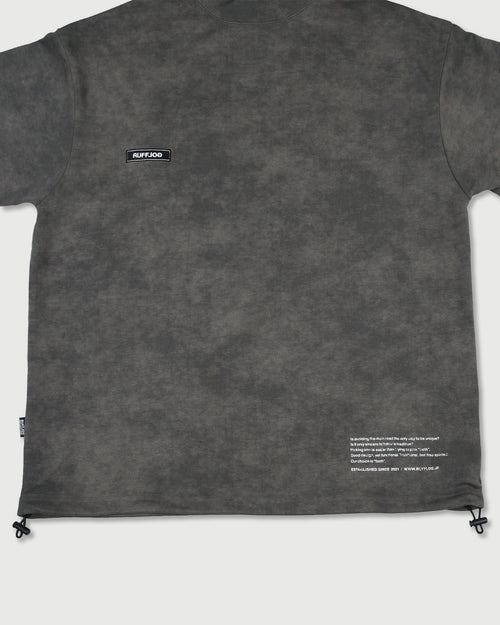 VINTAGE FADE BACK LOGO MOCK NECK SHIRTS