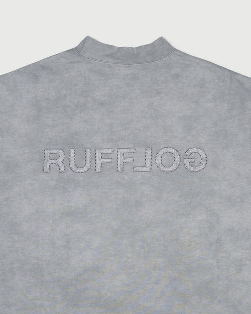 VINTAGE FADE BACK LOGO MOCK NECK SHIRTS