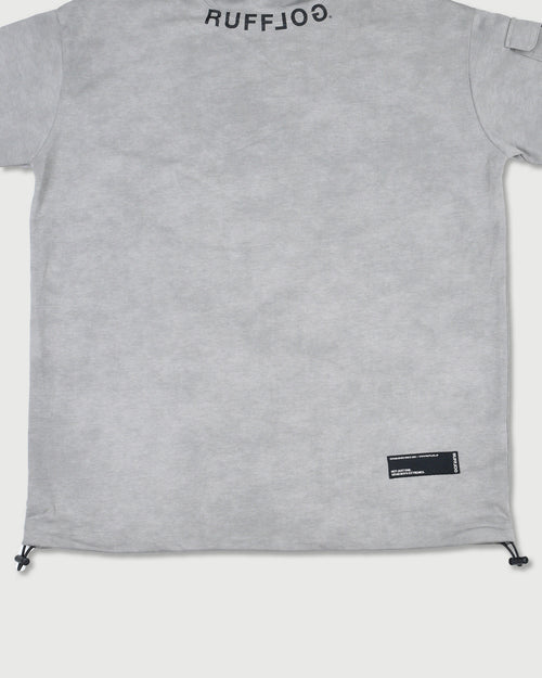 VINTAGE FADE BLUR LOGO MOCK NECK SHIRTS