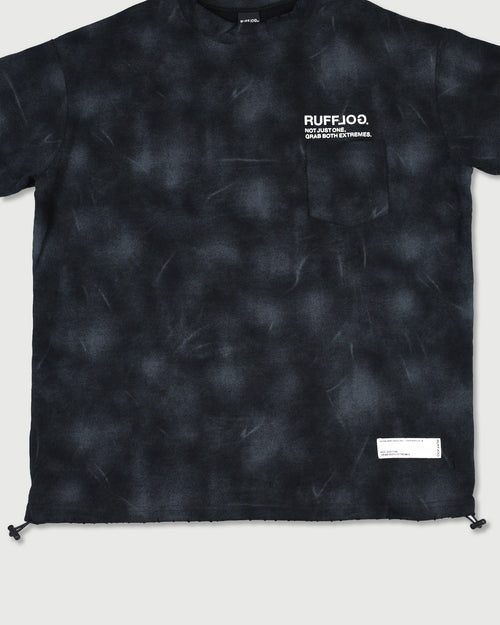 VINTAGE FADE CHEST POCKET MOCK NECK SHIRTS