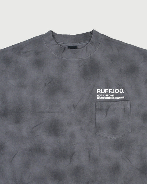 VINTAGE FADE CHEST POCKET MOCK NECK SHIRTS