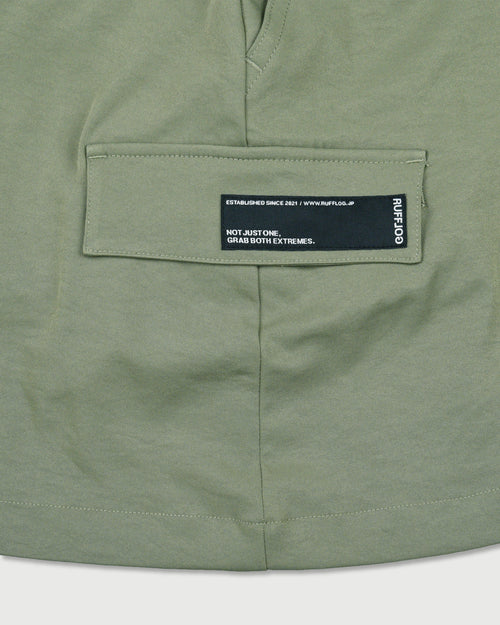 VINTAGE FADE  OUT POCKET SHORT SKIRT